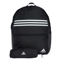 balo adidas classic horizontal 3-stripes backpack - black iz1895