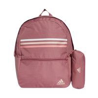 balo adidas classic horizontal 3-stripes backpack - sandy pink iz1897
