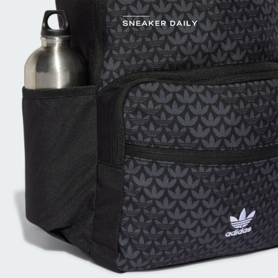 balo adidas monogram backpack - black ix6828