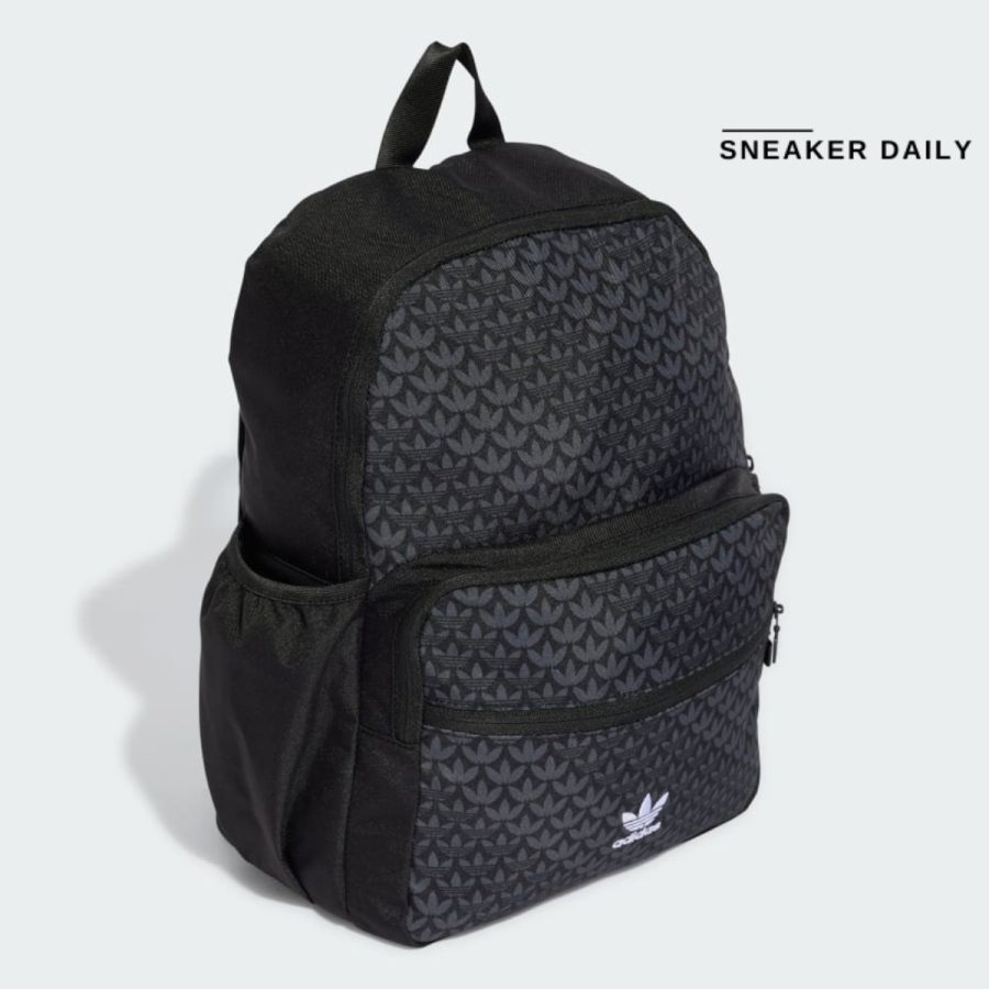 balo adidas monogram backpack - black ix6828