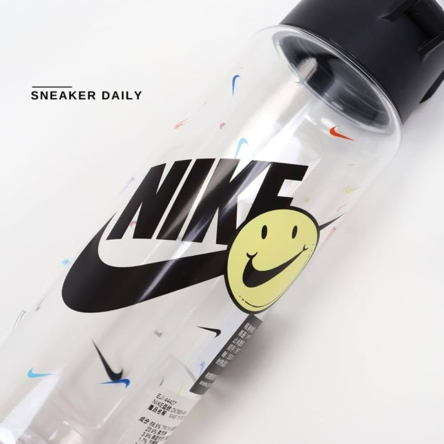 bình nước nike tr recharge 790ml 'black/clear' dx7863-968