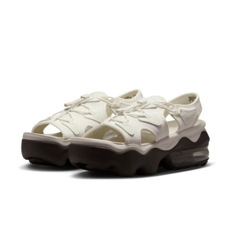 dép (wmns) nike air max koko sandals 'summit white black' hq1496-121