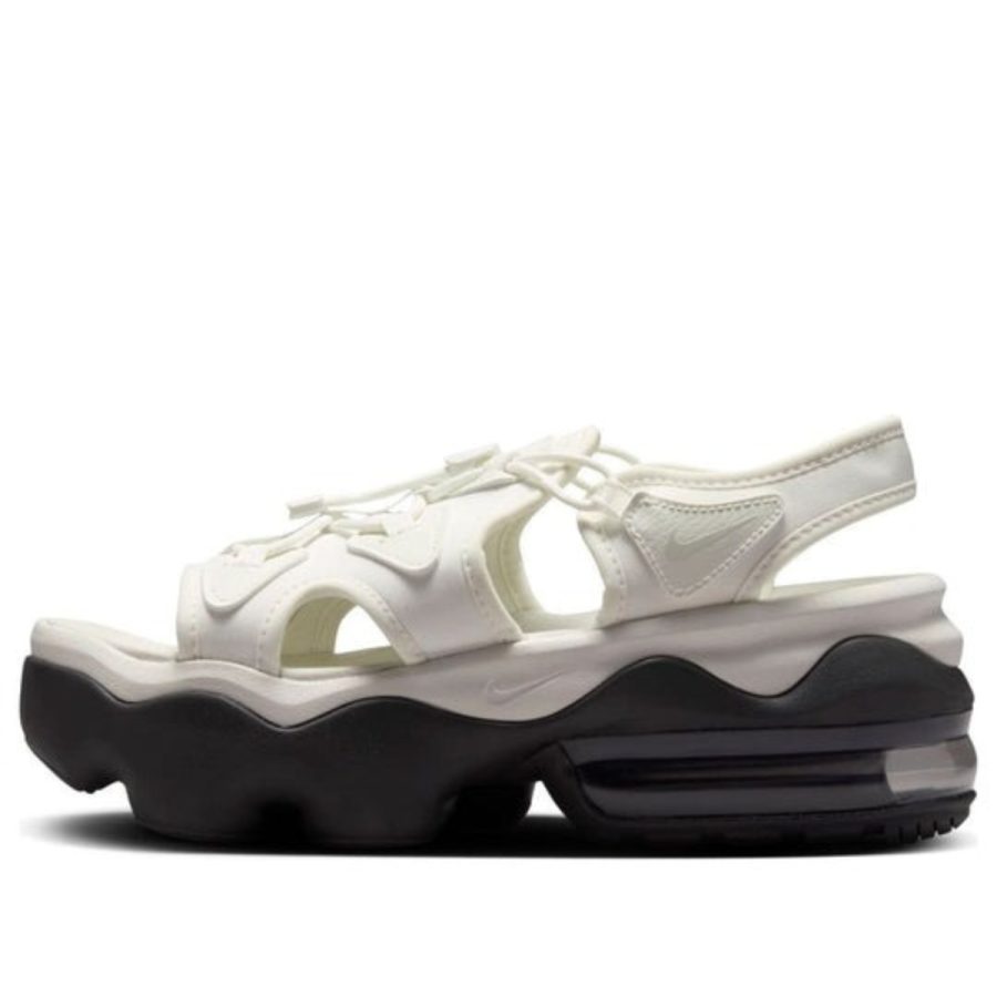 dép (wmns) nike air max koko sandals 'summit white black' hq1496-121