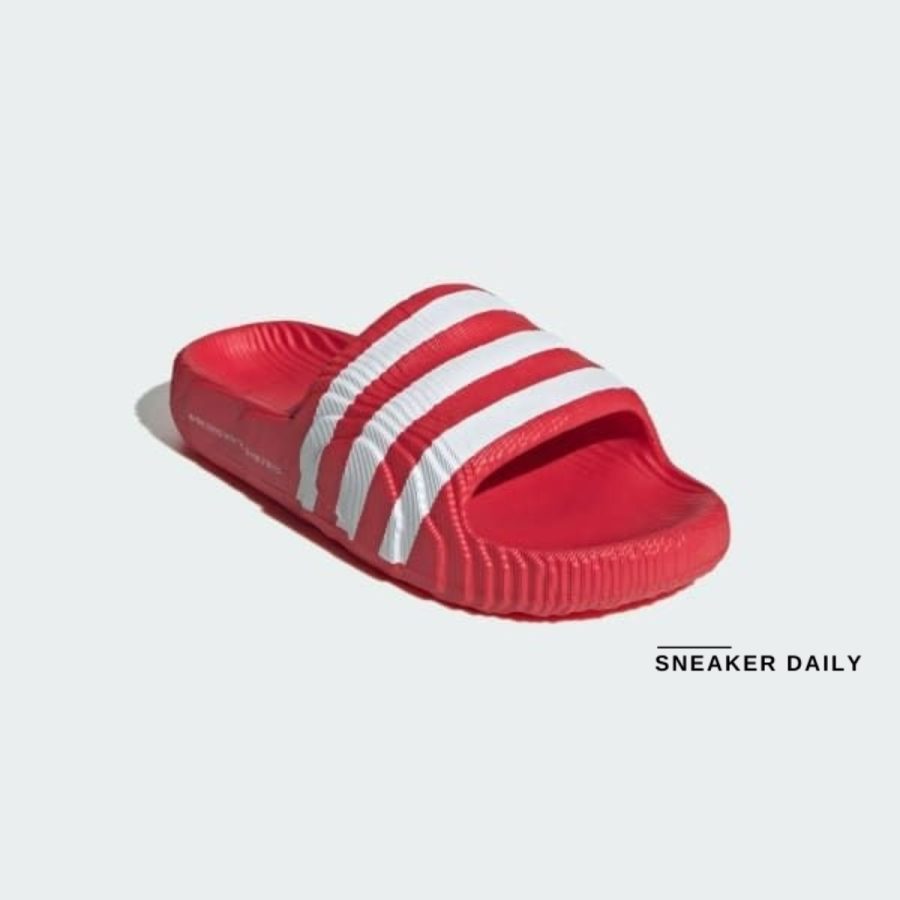 dép adidas adilette 22 'better scarlet' ig9259