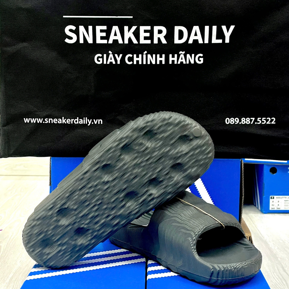 Dép adidas Adilette 22 ‘Hazy Green’ IF9485 (2)