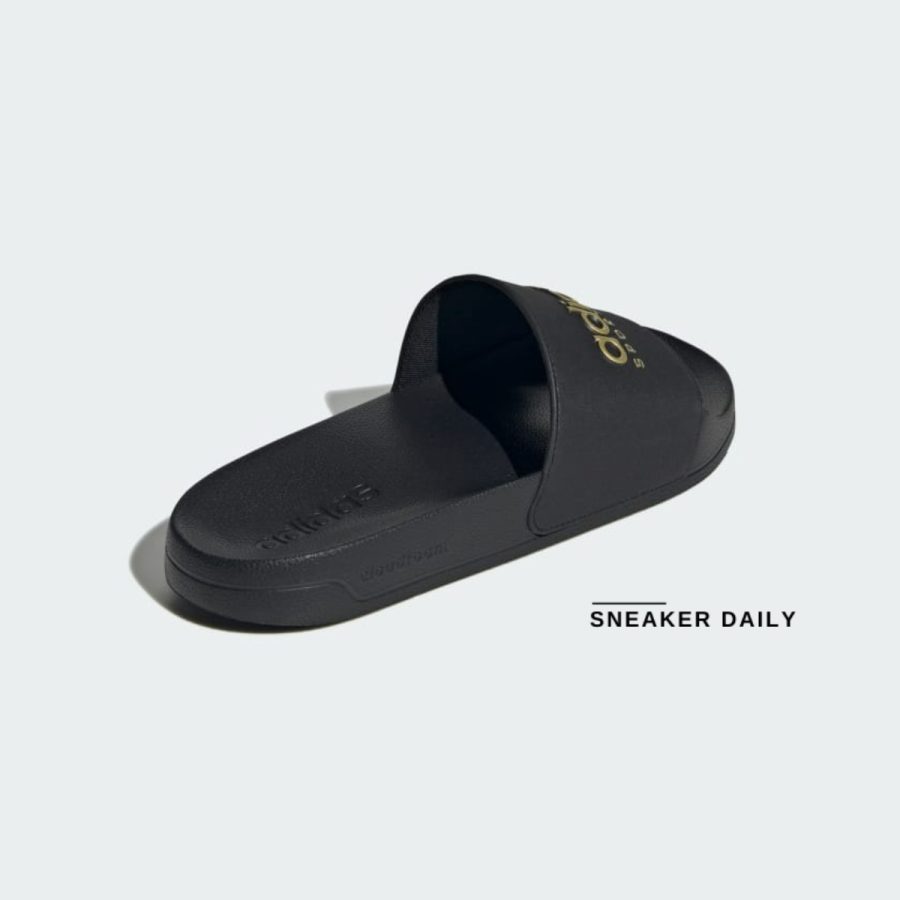 dép adidas adilette shower 'core black/matte gold' ii0018