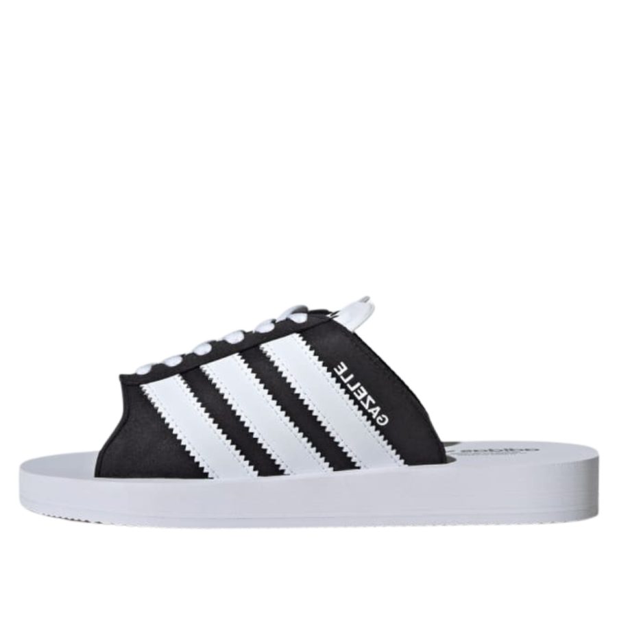dép adidas gazelle comfort 'core black/cloud white' jq7421