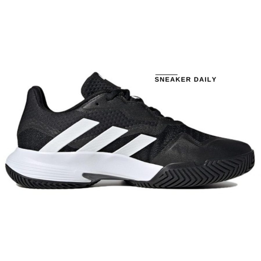 giày adidas courtjam control 'black white grey' id1535