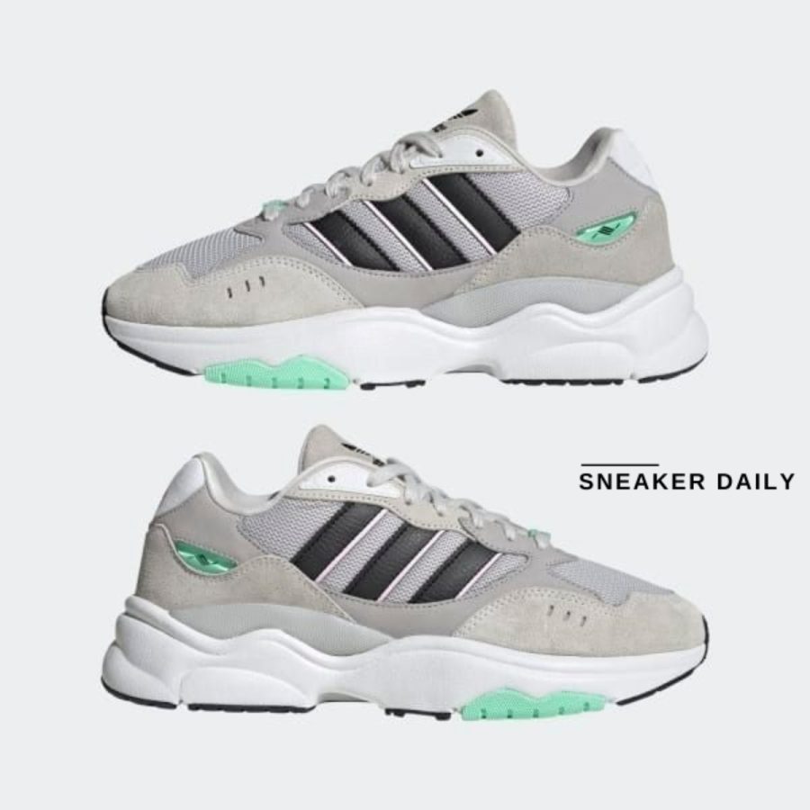 giày adidas retropy f90 'light grey mint' fz6602