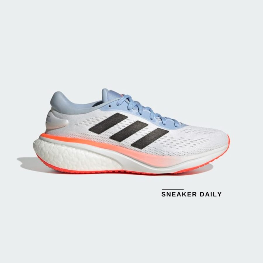 giày adidas supernova 2.0 'clous white/solar red' hr0100