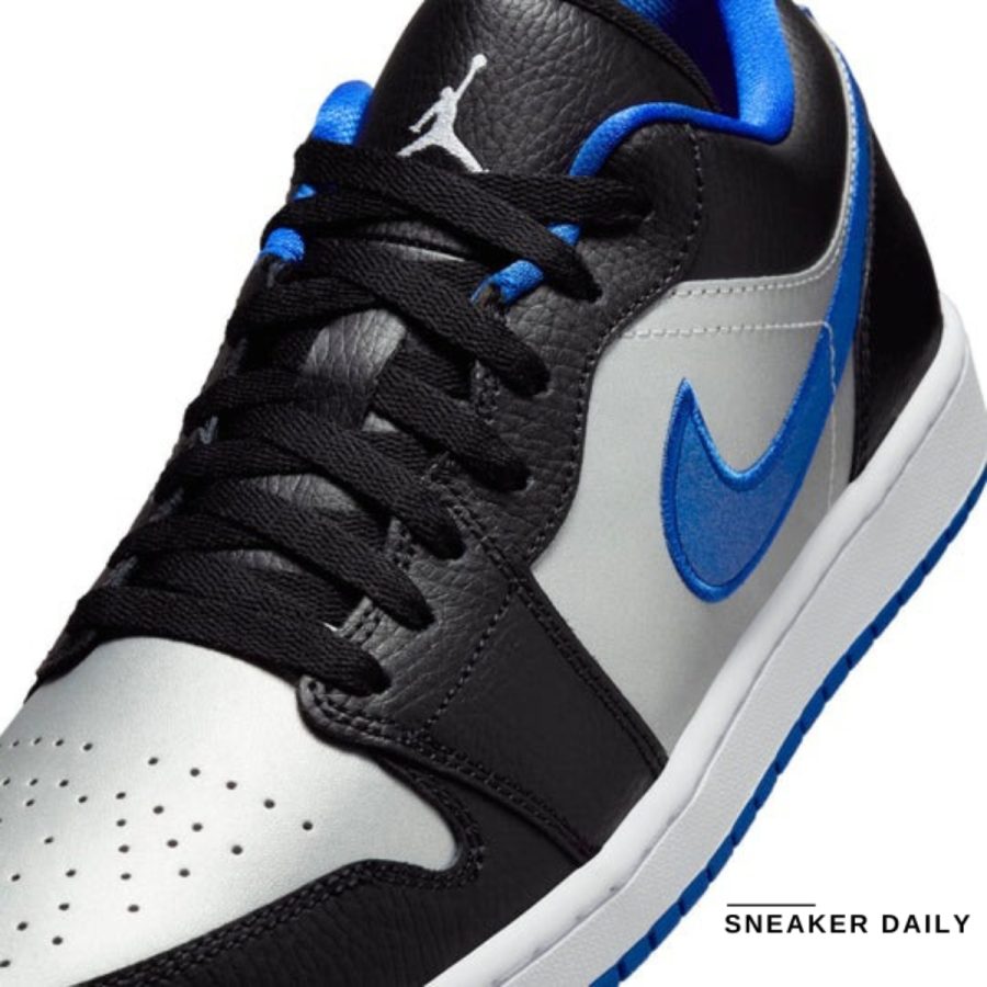 giày air jordan 1 low 'black game royal' 553558-007