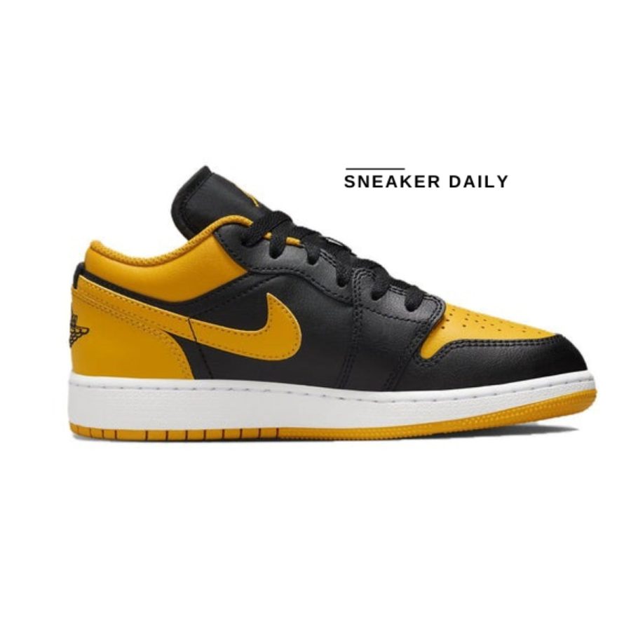 giày air jordan 1 low gs 'yellow ochre' 553560-072