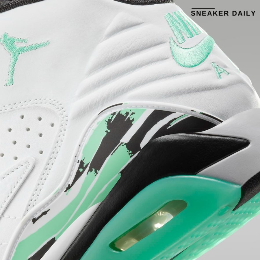 giày air jordan jumpman mvp 'white green glow' dz4475-103