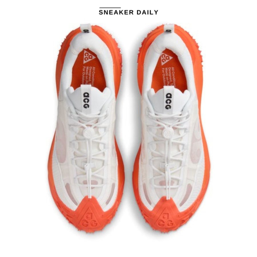 giày nike acg mountain fly 2 low 'summit white orange' dv7903-100