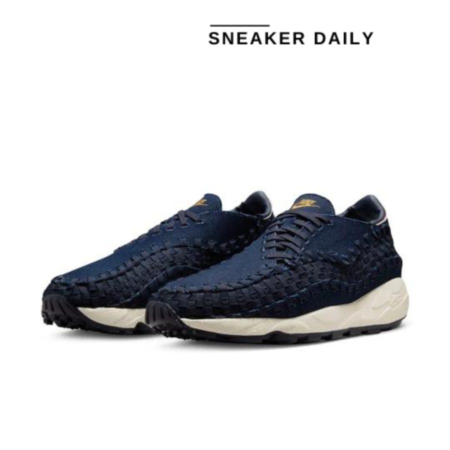 giày nike air footscape woven 'dark denim' (wmns) hf1759-400