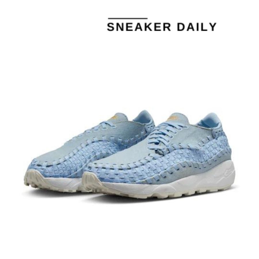 giày nike air footscape woven 'washed denim' (wmns) fv6103-400