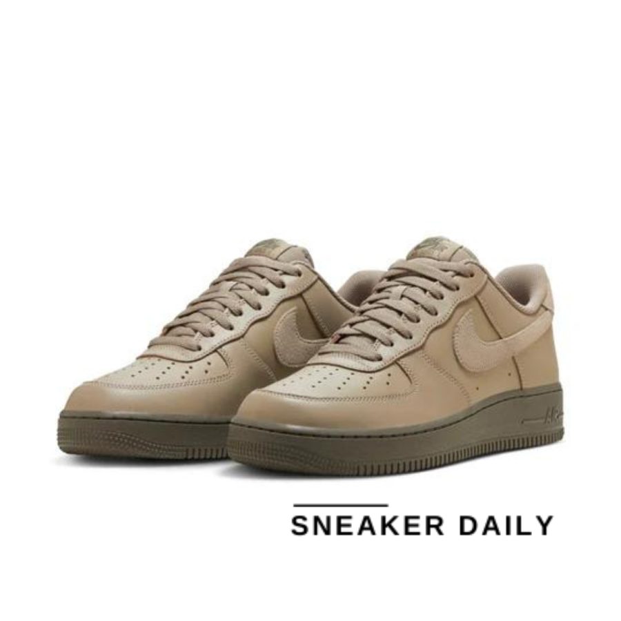 giày nike air force 1 '07 lv8 'olive khaki' hq1176-222