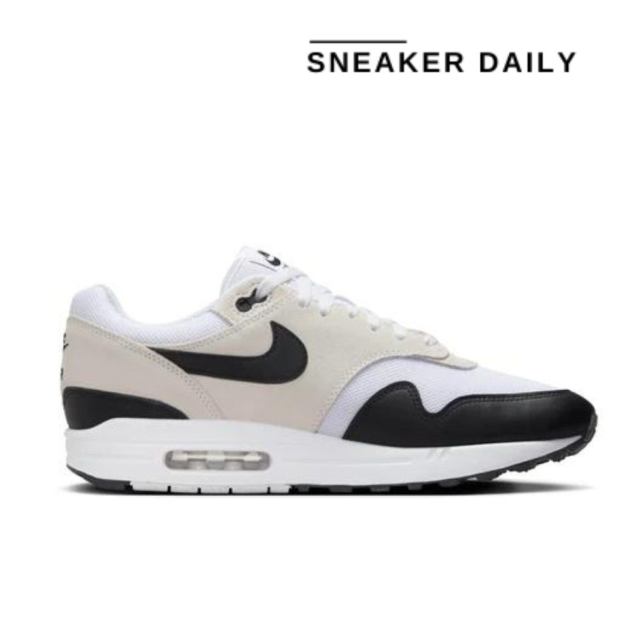 giày nike air max 1 essential 'white black' fz5808-101