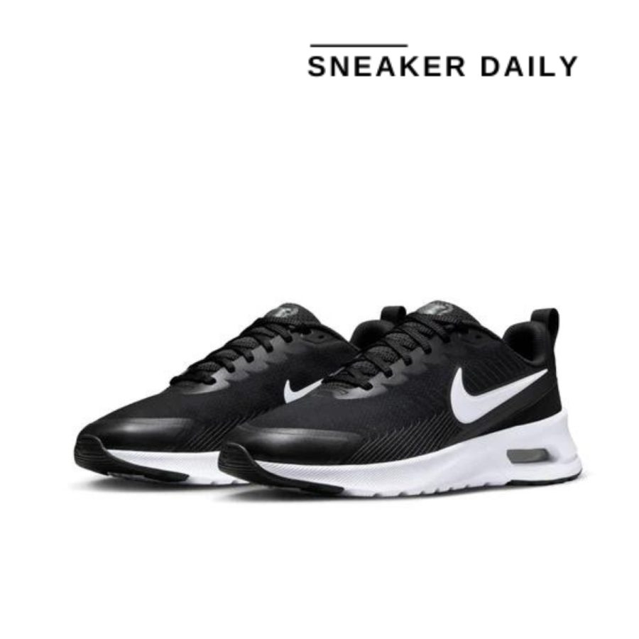 giày nike air max nuaxis 'black white' fd4329-001