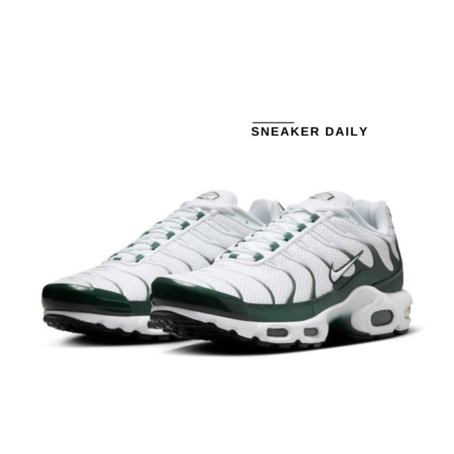 giày nike air max plus premium 'white vintage green' fv6057-100