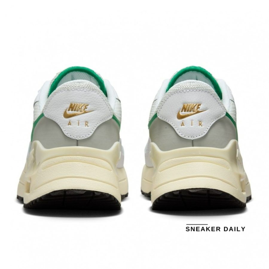 giày nike air max systm 'white/green' f7441-025
