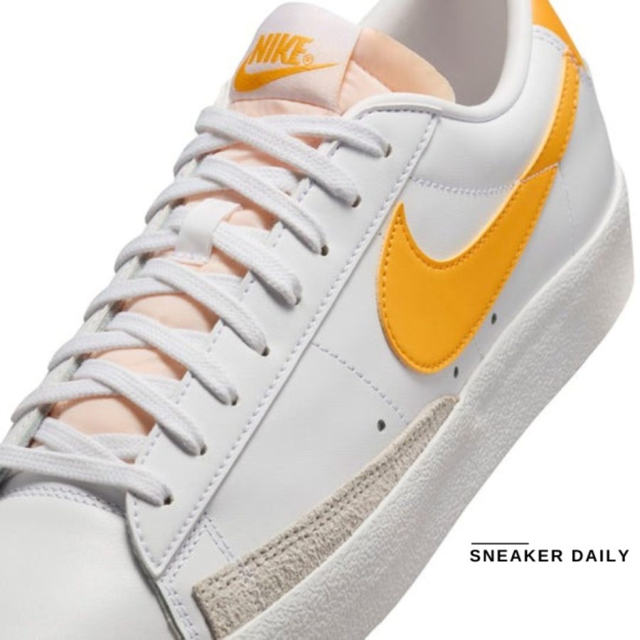 giày nike blazer low '77 vintage 'white university gold' da6364-112