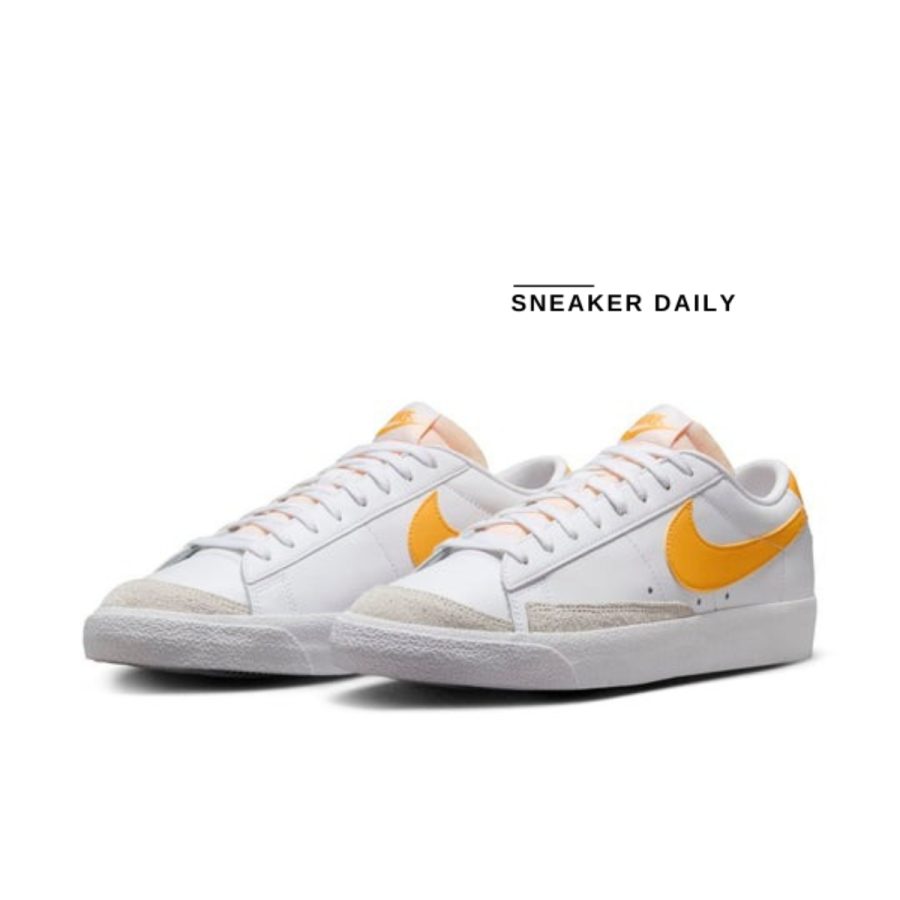 giày nike blazer low '77 vintage 'white university gold' da6364-112