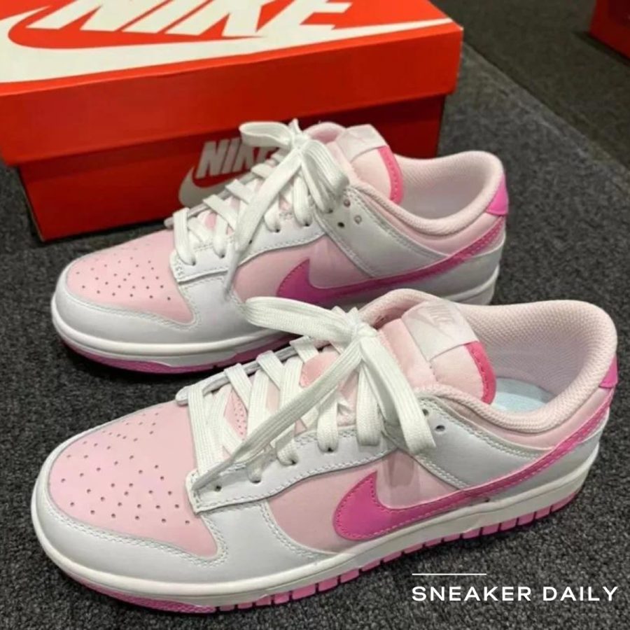 giày nike dunk low 'pink foam' (wmns) hq1181-661