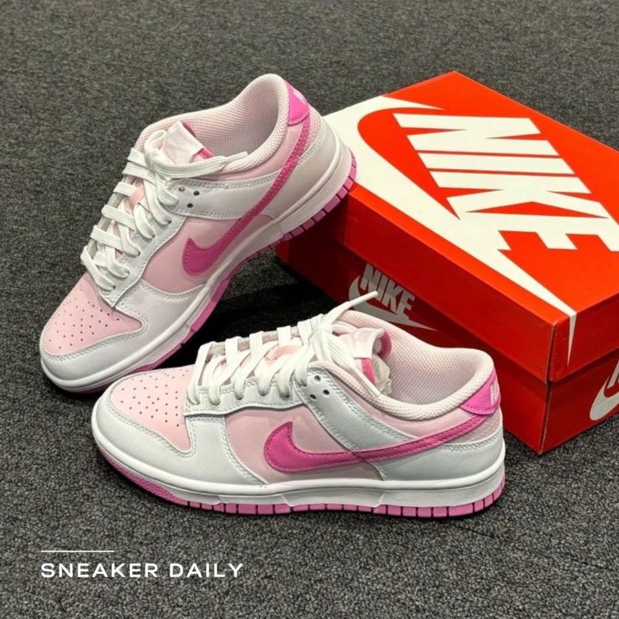 giày nike dunk low 'pink foam' (wmns) hq1181-661