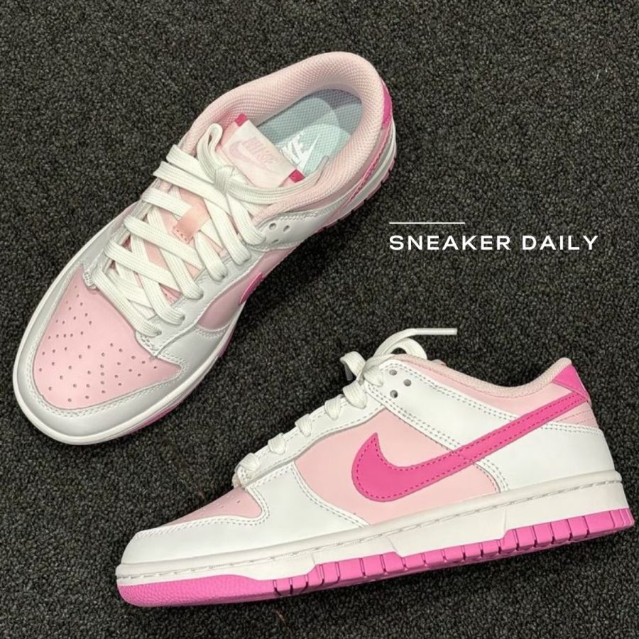 giày nike dunk low 'pink foam' (wmns) hq1181-661