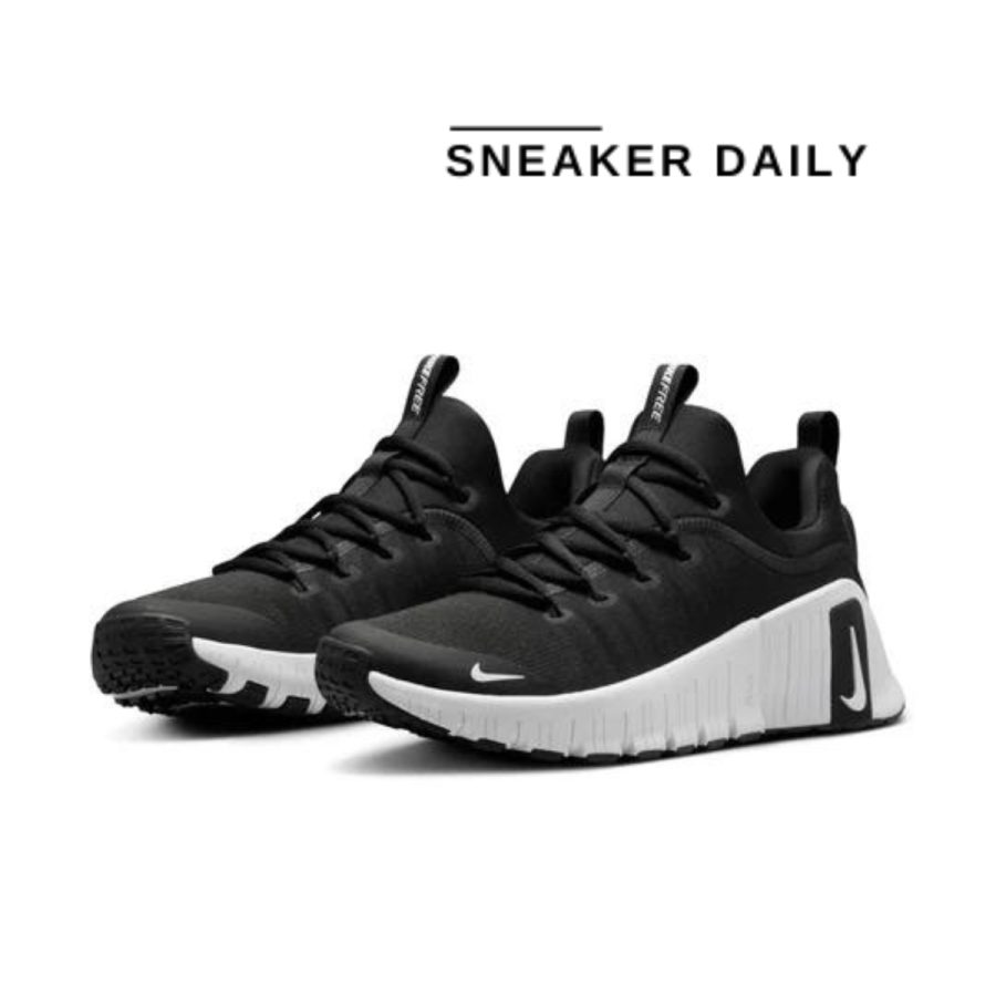 giày nike free metcon 6 'black white' (wmns) fj7126-001