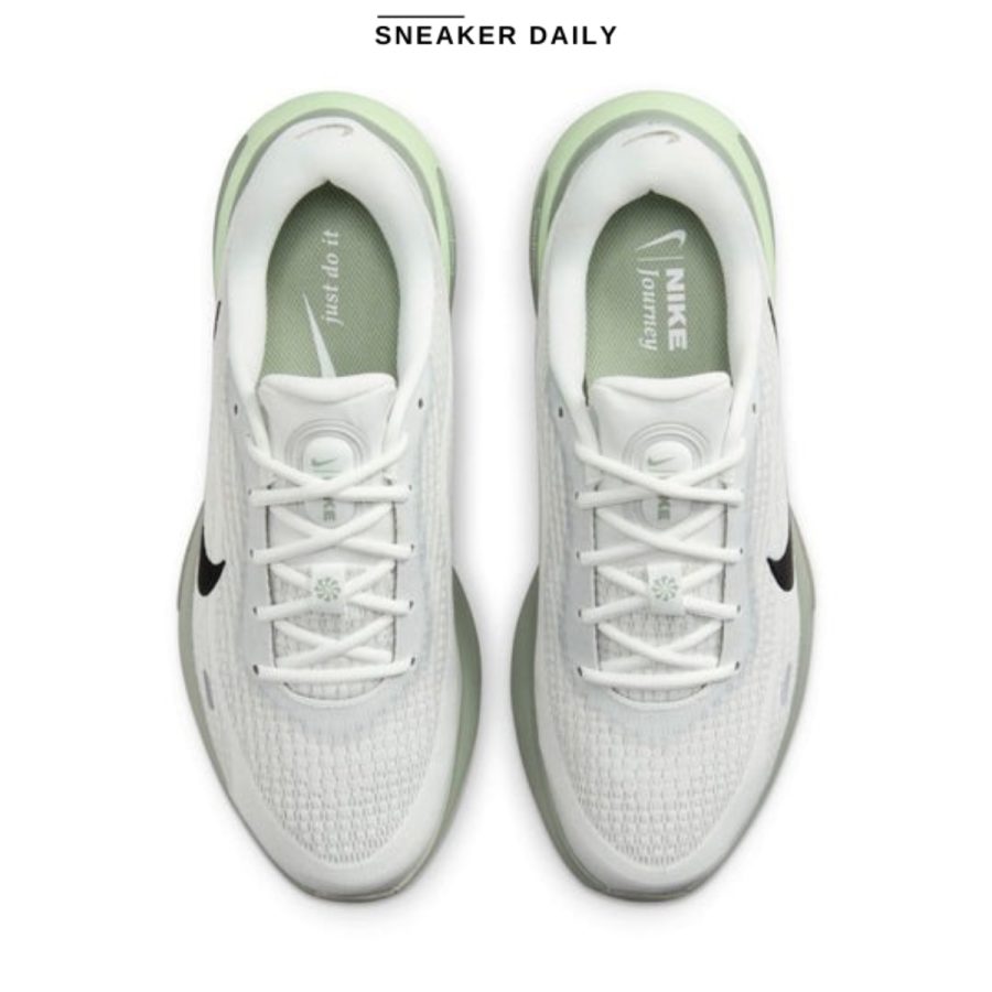 giày nike journey run 'summit white jade black' fn0228-102