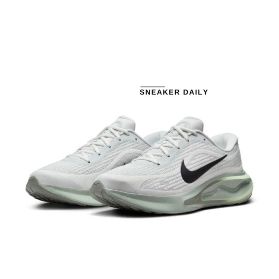 giày nike journey run 'summit white jade black' fn0228-102