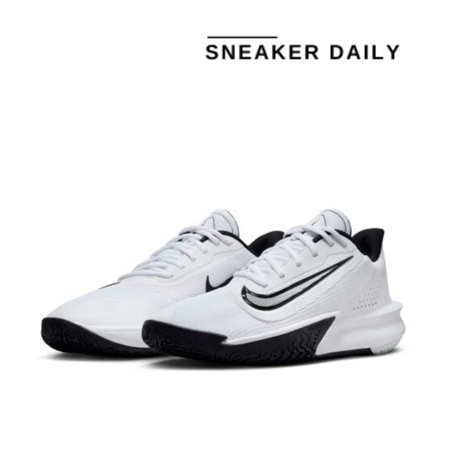 giày nike precision 7 'white black' fn4322-101