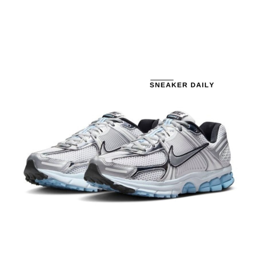giày (wmns) nike air zoom vomero 5 'metallic silver blue tint' hf1877-100