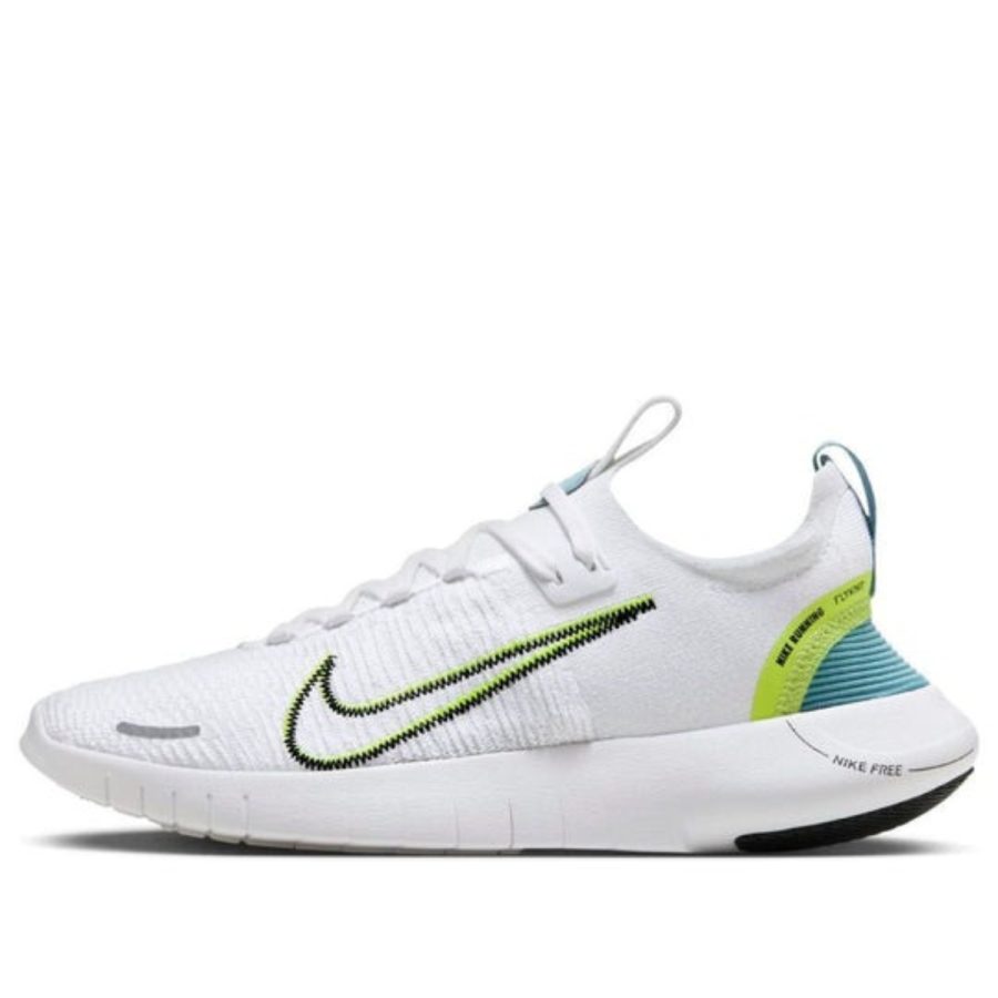 giày (wmns) nike free rn next nature 'white denim turquoise volt' dx6482-101