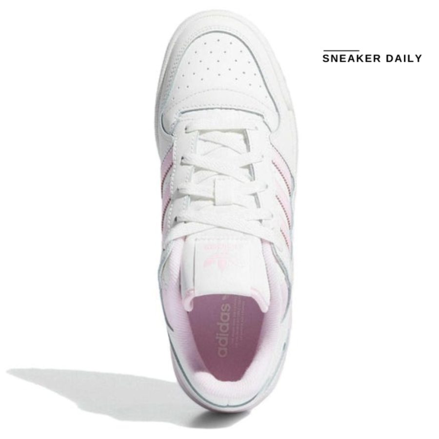 giày (wmns) adidas forum low cl 'white clear pink' ih7914