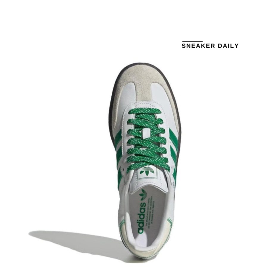 giày (wmns) adidas sambae 'white green gum' ie9105