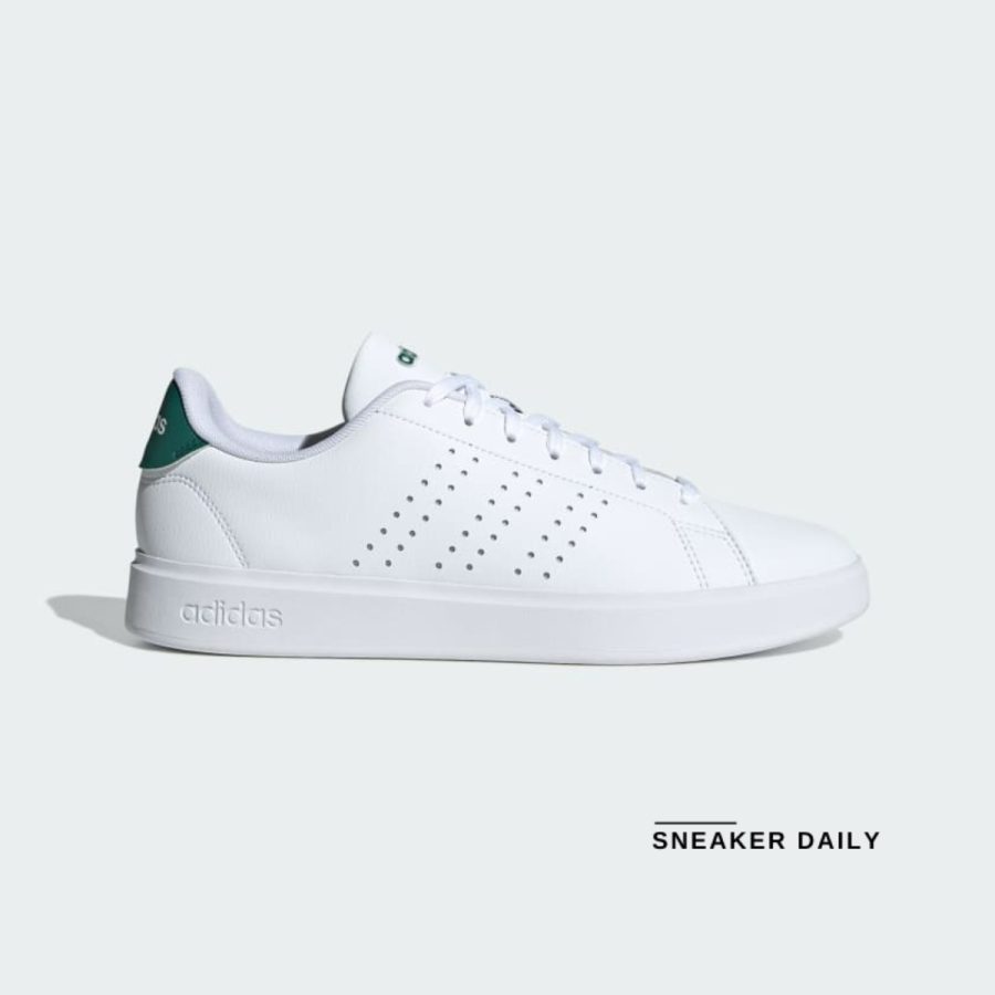 giày adidas advangtage 2.0 'cloud white/collegiate green' ig9166