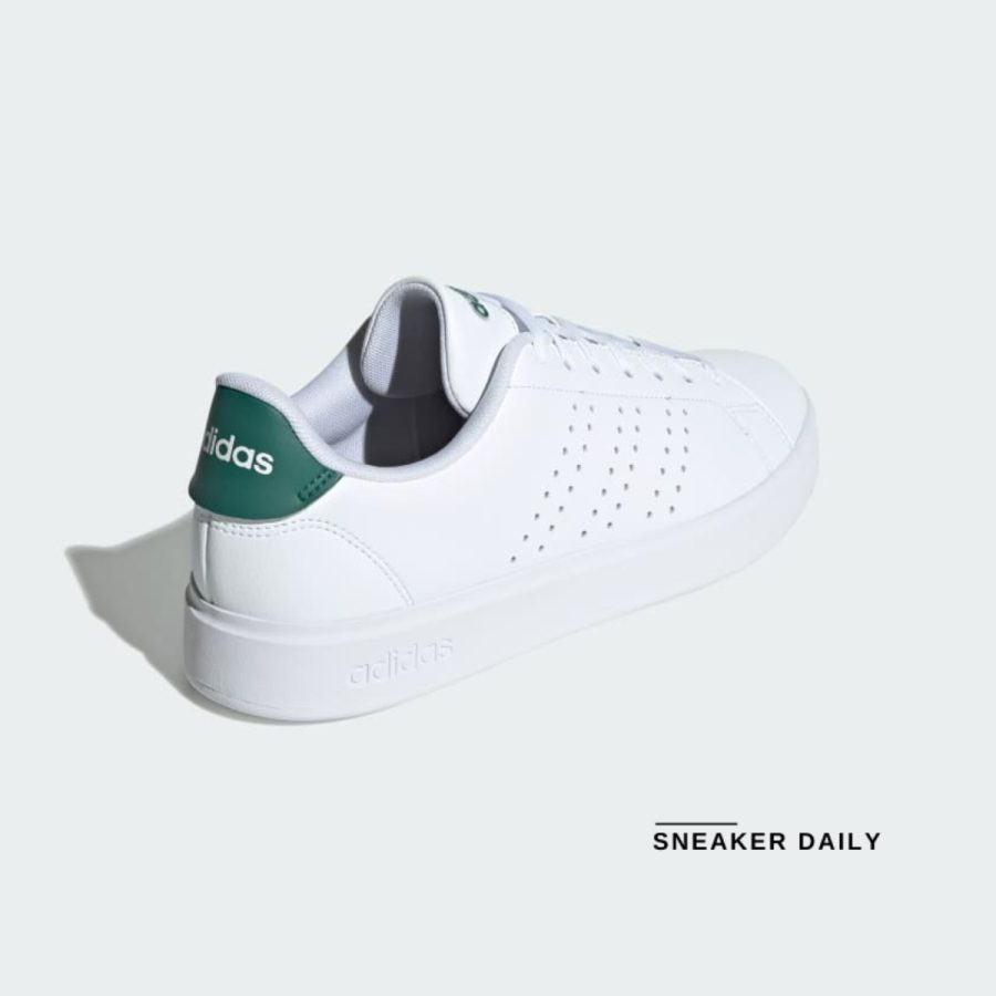 giày adidas advangtage 2.0 'cloud white/collegiate green' ig9166