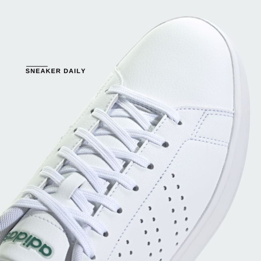 giày adidas advangtage 2.0 'cloud white/collegiate green' ig9166