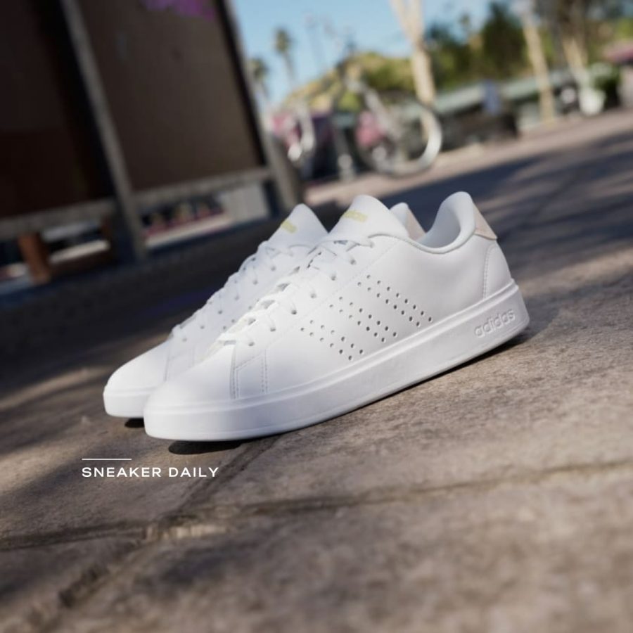 giày adidas advantage 2.0 'cloud white/putty mauve' if1660
