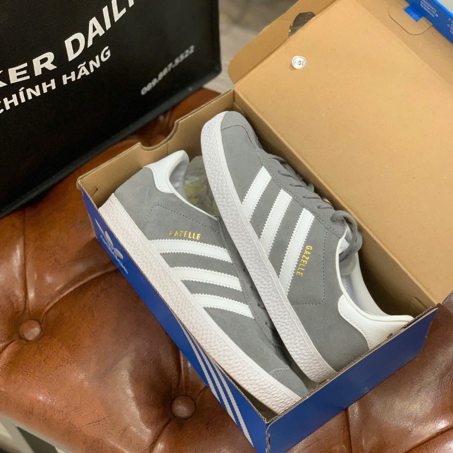 giày adidas gazelle 'grey three' fw0716