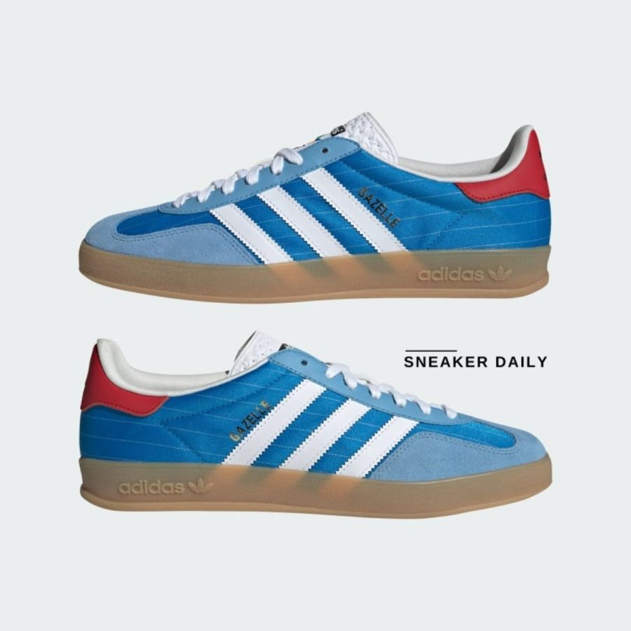 giày adidas gazelle indoor 'bright blue' if9643