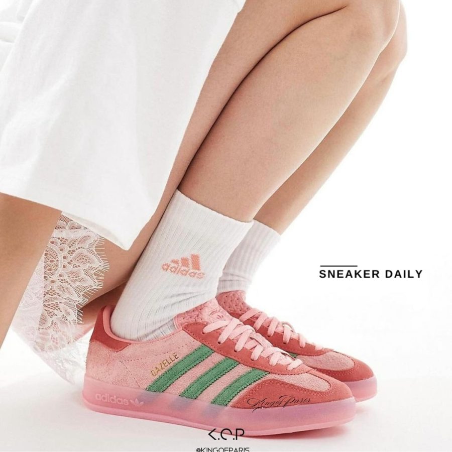 giày adidas gazelle indoor 'semi pink spark' ig6782