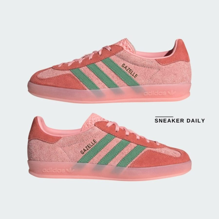 giày adidas gazelle indoor 'semi pink spark' ig6782