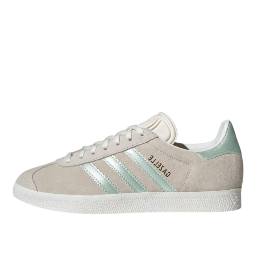 giày adidas gazelle 'off white / linen green met.' ig4398