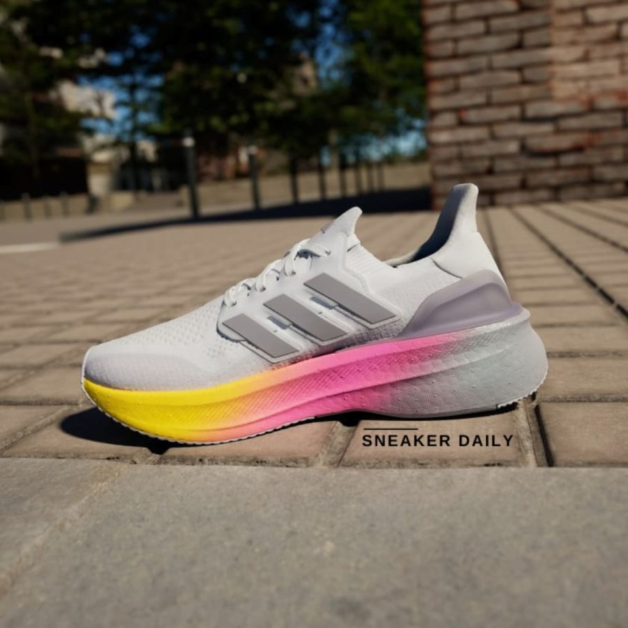 giày adidas ultraboost 5 'glory grey/lucid pink' id8840
