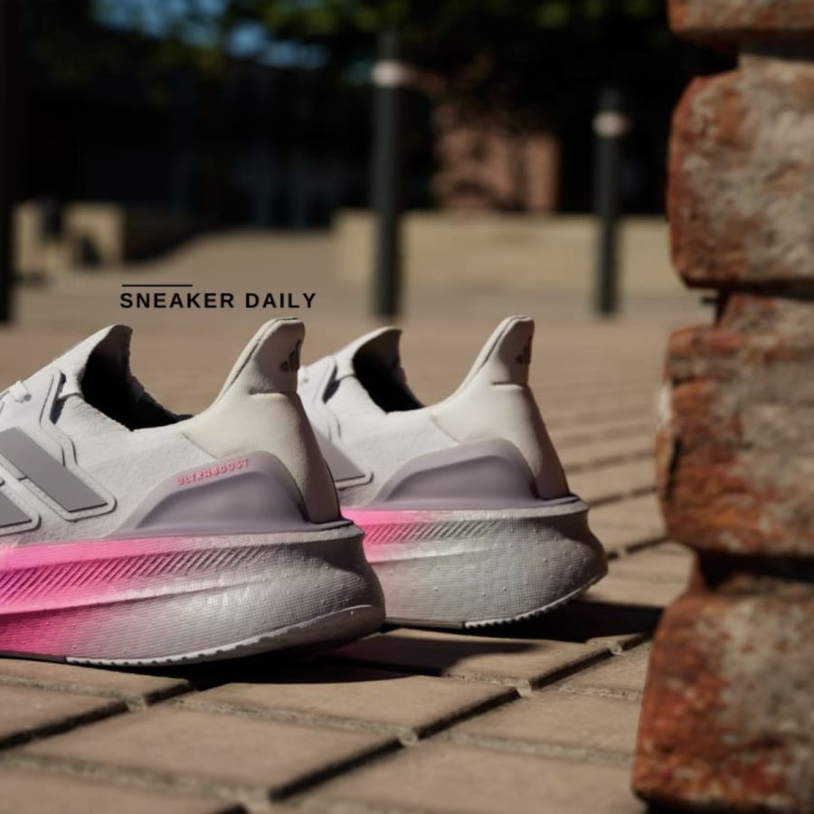 giày adidas ultraboost 5 'glory grey/lucid pink' id8840