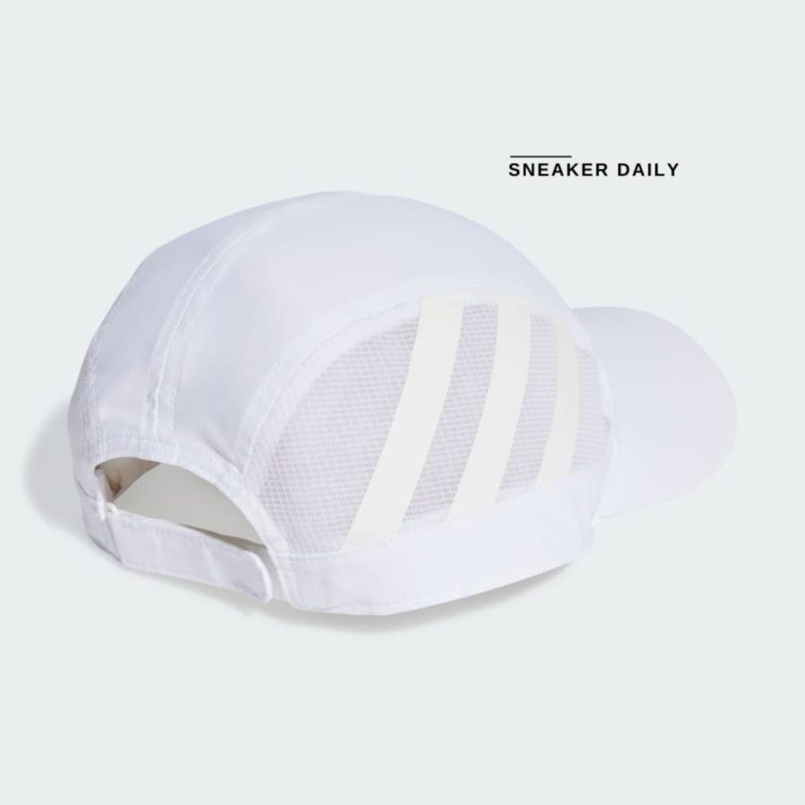 mũ adidas 3-panel heat.rdy training running sport cap - white ii3500